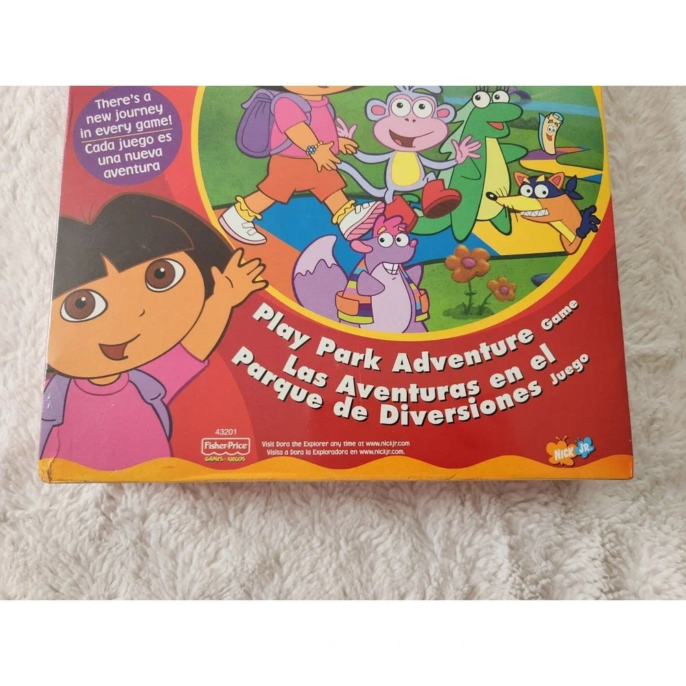 Dora the Explorer Play Park Adventure Board‎ Game 2002 New Sealed